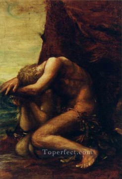 アダムとイブの象徴主義者ジョージ・フレデリック・ワッツ Oil Paintings
